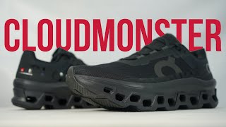 ON RUNNING CLOUDMONSTER Unboxing review amp on feet [upl. by Selec283]