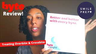 Byte at Night clear aligners for Treating Crossbite amp Overbite bite issues  Byte Reviews  Part 1 [upl. by Piegari]