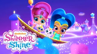 Shimmer and Shine Genie Palace Divine  Dress Up Kids Game [upl. by Terrab]