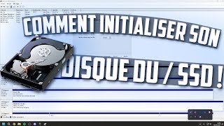 COMMENT INITIALISER SON DISQUE DUR OU SON SSD [upl. by Sibilla]