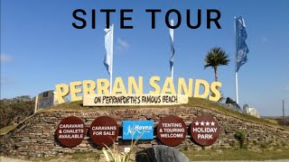 Explore the Beautiful Perran Sands In Cornwall  Haven Site [upl. by Llennaj673]