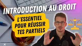 Cours dintroduction au droit  lessentiel de la matière [upl. by Avla]