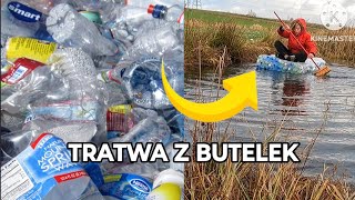 ZROBIŁEM TRATWĘ Z PLASTIKOWYCH BUTELEK [upl. by Pizor]