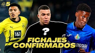 ÚLTIMOS RUMORES Y FICHAJES YA CONFIRMADOS MERCADO INVIERNO 2324 5 [upl. by Brendis]