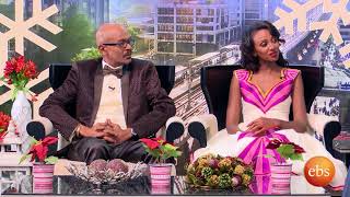 EBS Special Gena Show Interview with Artist and Journalist Ayalkebet Teshome [upl. by Salsbury]