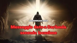 CARBONIA 06 GENNAIO 2018 SECONDA LOCUZIONE [upl. by Nolyaj610]