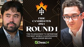 FIDE Candidates 2024  Derby Day Hikaru v Fabiano amp Gukesh v Vidit Kicks Off The Epic Tournament [upl. by Aened979]