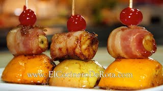 ✅ Recetas con Platano  Platano con Bacon  Tapa con platano [upl. by Tija]