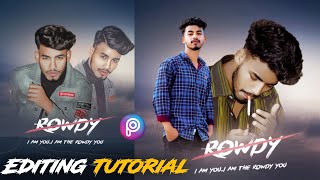 PicsArt Photo Editing Tutorial  Random Editor YASIN [upl. by Eahs]