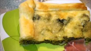 PIZZA RUSTICA SFIZIOSA con broccoli e formaggio FACILE E VELOCISSIMA [upl. by Nirrok723]