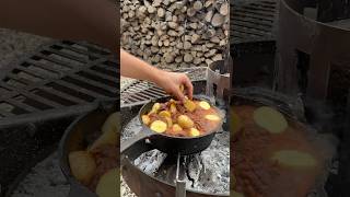 Beef Shank Stew on the grill  Al Frugoni  Open Fire Cooking [upl. by Nagam784]