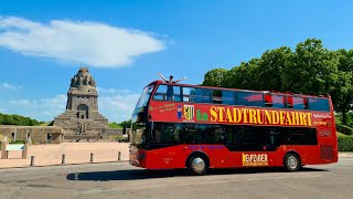 Mit der Stadtrundfahrt quer durch Leipzig  Zeit zu Zweit 🚌 [upl. by Elissa]