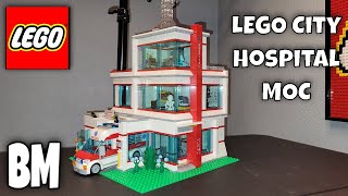 LEGO City Hospital MOC Finished [upl. by Lester]