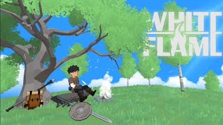 WHITE FLAME THE HUNTER WALKTHROUGH GAMEPLAY PART 4 [upl. by Onitsuj]