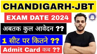 Chandigarh Jbt Exam Date 2024  Chandigarh Prt Exam Date 2024  chandigarh prt exam date  chd jbt [upl. by Arabel]