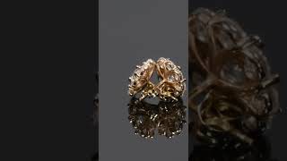 Pompeii3  Diamond Studs 14k Yellow Gold [upl. by Lucius638]