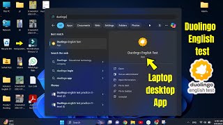 How to Download the Duolingo English test Laptop App [upl. by Allesor848]