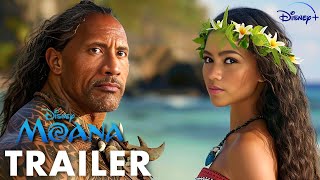 MOANA Live Action 2025 Teaser Trailer  Zendaya Dwayne Johnson  Disney concept [upl. by Maryanne217]