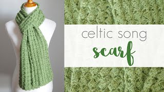 How To Crochet The Celtic Song Scarf [upl. by Lesirg]