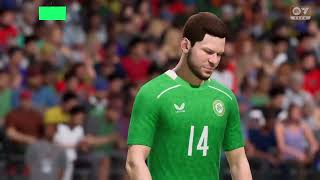 MOROCCO VS IRELAND MATCH LIVE IN FIFA 24 بلايستيشن 4 🔥🛑 [upl. by Iarised]