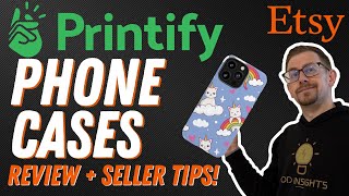 Printify Phone Case Review  Design amp Research Tips [upl. by Colner399]