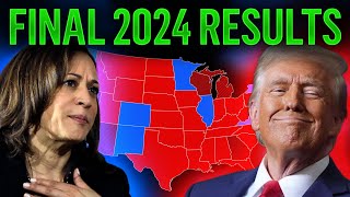 FINAL 2024 Election Results Trump COMPLETELY DESTROYED Kamala [upl. by Darahs]