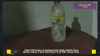 VIDEO FULL GEMPA M 65 HARI INI 942024 GUNCANG MALUKU UTARA [upl. by Norab329]