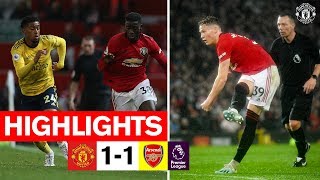 Highlights  Manchester United 11 Arsenal  Premier League [upl. by Higgs]