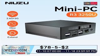 NIUZU Mini PC AMD Ryzen 3 3250U Mini PC Office Computer High Review [upl. by Mail310]