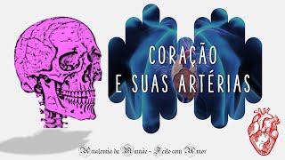 Coração Irrigação sanguínea Artérias coronárias  Anatomia Humana [upl. by Notsnhoj]