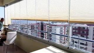 ÖZEL JALUZİ PLİSE PERDE CAM BALKON PERDESİ 0344 223 74 96 0536 253 07 95 [upl. by Ahsiened]