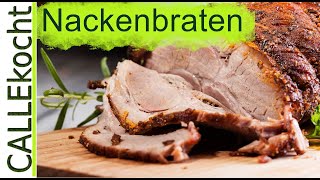 Saftiger Schweinebraten im Backofen zubereiten  Omas Rezept [upl. by Edniya337]