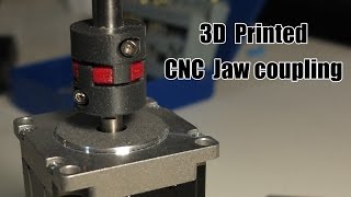 3D Printed CNC jaw coupling in one piece  ABS amp SemiFlex [upl. by Naam]