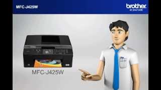 MFCJ425W How to setup my Wireless Brother MFC with a router that uses security for Win7 [upl. by Hayyim]