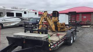 Skid steer backhoe attachment [upl. by Clemens]