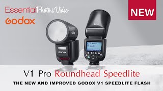 The New Godox V1PRO Roundhead Speedlight [upl. by Keenan]