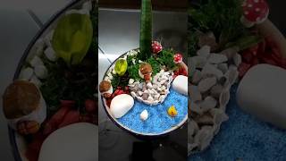 Small miniature Garden for table topminiaturegarden shorts [upl. by Eiramoj]