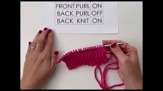 Tubular Bind Off Tutorial for knitters done two ways [upl. by Ibib752]