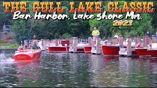 INCREDIBLE RARE BOATS The Gull Lake Classic Boat Show at Bar Harbor 2023 Gar Wood Chris Craft [upl. by Maleeny]