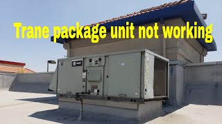 Trane package unit problems [upl. by Gerik]