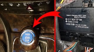 Solution Mercedes StartStop Function Does Not Work  KeylessGo Does Not Work on Mercedes W211 [upl. by Reamy425]