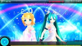 Project DIVA F 2nd DLC GAMEPLAY quotPromisequot ★8 PERFECT [upl. by Irtak]