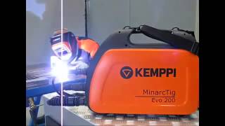 Kemppi MinarcTig Evo 200 [upl. by Ahidam]