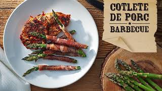 Cotlet de porc barbecue • Bucataria Lidl cu Chef Florin si Andrei [upl. by Crean]