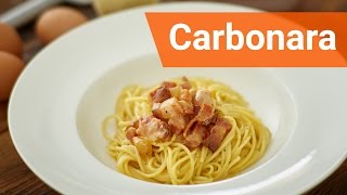 Carbonara  prawdziwy włoski przepis [upl. by Aivul]