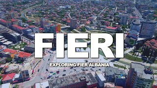 FIER ALBANIA 😍 🇦🇱 Fieri Shqiperi Qyteti i Fierit REPORTAZH PER FIERIN 🇦🇱【4K】⁴ᴷ⁶⁰ [upl. by Daney]