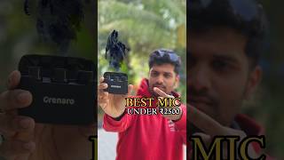 Wireless mic at Just ₹2499  Full video out 👆🏻Grenaro s13proRinpochevlogs  millionsviews fyp [upl. by Adnaloy866]