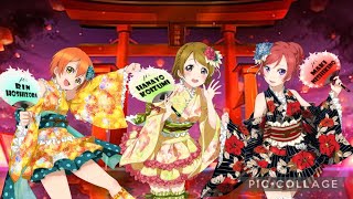 💛🐱Rin💚🍙Hanayo🍙💚Maki⭐️❤️ MIX  Datte Datte Aa Mujou [upl. by Doscher]