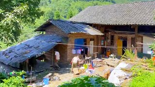 Leaving the city This boy is renovating the 20yearold house left by his grandfather in the forest [upl. by Anuaek]