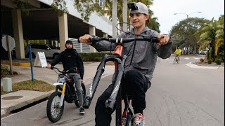 NO FRONT WHEEL WHEELIE CHALLENGE THROUGH FLORIDA [upl. by Adele]